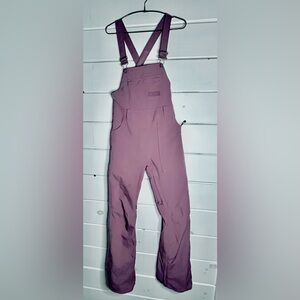 Burton camo Overalls with Adjustable Straps